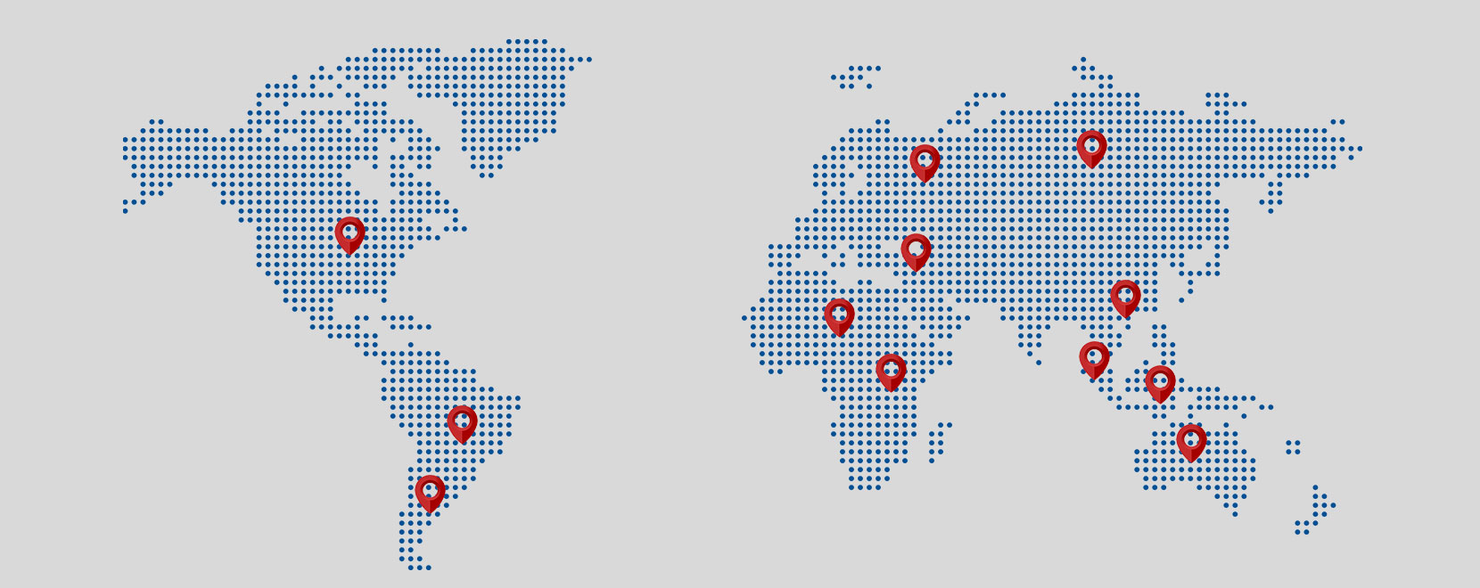 Multiple regional agents