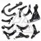 Aipsi Wholesale 54500-1ka0b Auto Suspension Parts Swing Arm Front Lower Control Arm 545001ka0b for Nissan B17 Sylphy Pure Electric/Morning Wind/Leaf