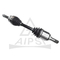 Factory Price 39100-1lb1b Auto Front Left Right Drive Shaft for Nissan Patrol Y62