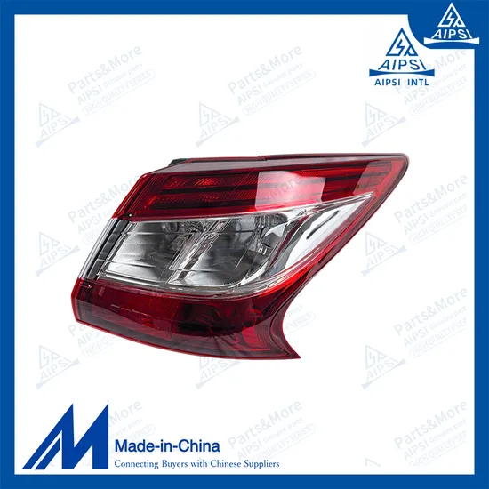 Aipsi Chinese Factory Car Spare Parts Accessories Tail Lamp Taillight for Nissan Tiida C13 26554-4dw0b Wholesale