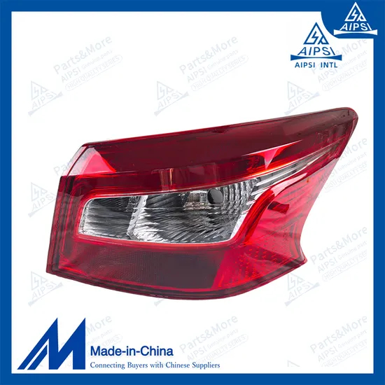 Aipsi Car Spare Parts Auto-Parts Car Accessories Tail Lamp Taillight for Nissan Sylphy B17 26554-5us0a Wholesale